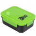 Cutie pentru gustări din plastic St.Right Black and Green