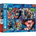 DC: Superman cel curajos puzzle 4x250 piese - Trefl