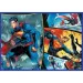 DC: Superman cel curajos puzzle 4x250 piese - Trefl