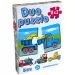 DUO Puzzle cu masini agricole - D- Toys