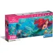 Disney+ - Mica sirenă puzzle panoramic de 1000 de piese cu poster - Clementoni