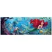 Disney+ - Mica sirenă puzzle panoramic de 1000 de piese cu poster - Clementoni