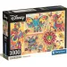 Disney+ - Personaje clasice puzzle de 1000 de piese cu poster - Clementoni