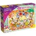 Disney Albă ca Zăpada 2 în 1 maxi puzzle cu 24 piese și carte de colorat 70x50cm - Lisciani