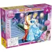 Disney Cenușăreasa 2 în 1 puzzle maxi cu 35 piese și carte de colorat 70x50cm - Lisciani
