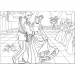 Disney Cenușăreasa 2 în 1 puzzle maxi cu 35 piese și carte de colorat 70x50cm - Lisciani