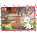 Disney Clasici: 101 dalmațieni și Pisicile aristocrate, puzzle Supercolor 2x60 piese - Clementoni