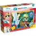 Disney Pinocchio 2 în 1 maxi puzzle de 24 de piese și carte de colorat 70x50cm - Lisciani