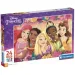 Disney+Prințese: Maxi Super Color Puzzle 24 piese - Clementoni