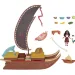 Disney+Prințese: Set de joacă Vaiana 2 Corabia magică - Mattel