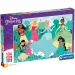 Disney+Prințese prietene puzzle maxi supercolor 104 piese - Clementoni