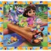 Dora Exploratoarea puzzle Supercolor 3x48 piese - Clementoni
