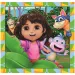 Dora Exploratoarea puzzle Supercolor 3x48 piese - Clementoni