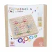 Eichhorn: Placă Montessori din lemn pentru geoboard – Dezvoltarea formelor, a imaginației și a motricității fine - Simba Toys