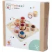 Eichhorn: Set senzorial Montessori de cilindri din lemn – Joc tactile din lemn pentru dezvoltarea simțului tactil - Simba Toys