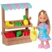 Evi Love: Set de joacă cu păpușa Evi și stand de fructe - Simba Toys