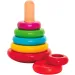 Piramidă-inele din lemn 8 piese