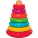 Piramidă-inele din lemn 8 piese