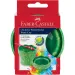 Faber-Castell: Click and Go bol verde pentru pensule cu model marmorat