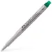 Faber-Castell: Marker pentru folie F verde