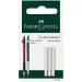 Faber-Castell: Set de 3 rezerve de gumă pentru creion mecanic Grip 1345/1347