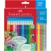 Faber-Castell: Set de creioane colorate Grip, pachet de 18+6 bucăți