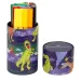 Faber-Castell: Set de markere Connector – 20 bucăți în cutie cilindrică cu dinozauri