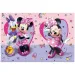 Față de masă din plastic cu model Minnie Mouse și Daisy, 120x180 cm
