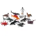 Faunica: Set de 12 figurine cu animale oceanice - Woodyland