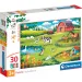 Ferma de animale puzzle de 30 de piese Supercolor - Clementoni