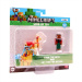 Figurină 3D Minecraft cu un animal acționat cu arc, seria a II-a, în mai multe variante, 1 buc.
