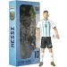 Figurină de acțiune fotbalist, 20 cm - Argentina, Messi cu tricoul numărul 10