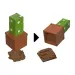 Figurină surpriză Minecraft într-un recipient de depozitare - Cactus - Mattel
