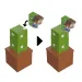 Figurină surpriză Minecraft într-un recipient de depozitare - Cactus - Mattel
