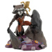 Figurine Marvel Mordály și Groot, 8 cm, cu suport - Bullyland