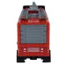 Fire Truck: Camion de pompieri din metal cu roți pivotante 20cm