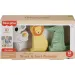 Fisher-Price: Wood Stivuire cu animale din lemn - Mattel