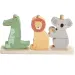 Fisher-Price: Wood Stivuire cu animale din lemn - Mattel