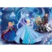 Frozen 2 în 1 puzzle de 24 piese și carte de colorat 50x35cm - Lisciani