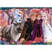 Frozen 2 în 1 puzzle de 48 piese și carte de colorat 35x25cm - Lisciani