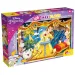 Frumoasa și Bestia Belle 2 în 1 puzzle cu 108 piese și carte de colorat 70x50cm - Lisciani