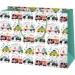 Geantă de cadou mare cu model de ambulanță, poliție și pompieri 33x26,7x13,7cm