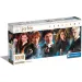 Harry Potter - Moștenitorii de la Hogwarts puzzle panoramic de 1000 de piese cu poster - Clementoni