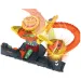 Hot Wheels City: Atacul Cobrei la pizzerie set de piste - Mattel
