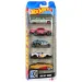 Hot Wheels: Hot Rods — set de 5 mașinuțe, scară 1/64 — Mattel