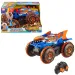 Hot Wheels Monster Trucks: Mega Tiger Shark RC mașină cu telecomandă - Mattel