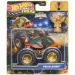 Hot Wheels Monster Trucks: Piran-Ahhh mașinuță de campion cu cupă 1/64 – Mattel