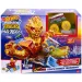 Hot Wheels: Monster Trucks Power Smashers set de pistă cu monstru de foc - Mattel
