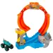 Hot Wheels Monster Trucks: Set de joacă Spiral Shark Smash cu mașinuță Mega-Wrex – Mattel