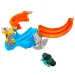 Hot Wheels Monster Trucks: Set de joacă Spiral Shark Smash cu mașinuță Mega-Wrex – Mattel